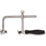 Aougo - archet de scie avec vis de serrage - largeur de l'archet r�glable jusqu'� 145 mm - poign�e en ...