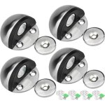 Aougo - butoir de porte en acier inoxydable but�e de porte magn�tique, arr�t de porte adhesive avec vis ...