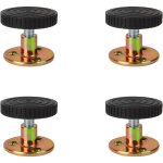 Aougo - cadre de lit anti - shake pour lit canap� stabilisateur fixateurs de chevet stabilisants noir ...