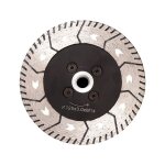 Aougo - disque diamant 125mm lame de scie double lame pour couper et moudre bton marbre granit