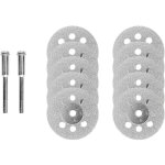 Aougo - disque diamant de coupe, 10 pi�ces 22mm disques � tron�onner lame de scie circulaire disque de ...