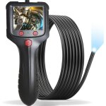Aougo - endoscope industriel, cam�ra endoscopique 8mm, cam�ra d'inspection endoscope canalisation 1080p ...