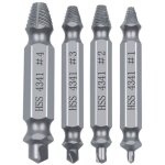 Aougo - extracteur de vis jeu d'outils cass� ensemble de guide - boulon endommag�, endommag� kit de fixation ...