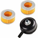 Filtre silencieux pour compresseur d'air, filetage de 20 mm, noir, silencieux de rechange pour filtre ... Filtre silencieux pour compresseur d'air, filetage de 20 mm, noir, silencieux de rechange pour filtre ...