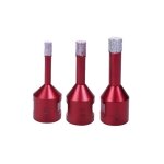 Forets diamant 3pcs 6mm / 8mm / 10mm brasé sous vide trépans avec filetage m14 pour perçage à sec en ... Forets diamant 3pcs 6mm / 8mm / 10mm brasé sous vide trépans avec filetage m14 pour perçage à sec en ...