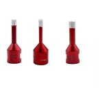 Forets diamant 3pcs 6mm / 8mm / 10mm brasé sous vide trépans avec filetage m14 pour perçage à sec en ... Forets diamant 3pcs 6mm / 8mm / 10mm brasé sous vide trépans avec filetage m14 pour perçage à sec en ...