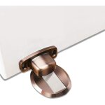 Aougo - forte magn�tique but�e de porte en m�tal arr�t de porte r�sistant � la porte avec 3m vis auto ...