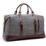 Aougo - grand sac de voyage en toile avec fourre - tout, sac  main et sac  main, sac  bandoulire, ...