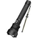 Lampe torche led ultra puissante, lampe de poche rechargeable 90000 lumens xhp70 ajustable zoomable �tanche ...