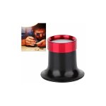 Aougo - loupe d'horloger, rparation de loupe oculaire en alliage d'aluminium 10x pour lecture tous les ...