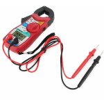Aougo - pince ampremtrique dc 600 v indicateur de niveau de batterie pour la maison
