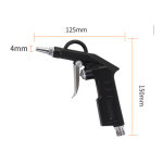 Pistolet soufflette 1 / 4 pour compresseur d'air comprim max 6 bar -  de buse 4 mm - buse courte 25 ...