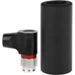 Pompe de pneu universelle de co2 de vlo portable schrader / valve presta gonfleur de vlo en alliage ...