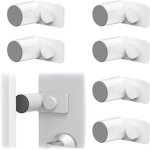 Aougo - protection anti - pincement pour portes et fen�tres, 6 pcs butoirs porte pour la s�curit� des ...