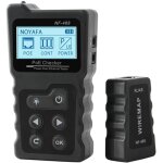 Aougo - testeur de tension et de courant poe avec testeur de c�ble nf - 488