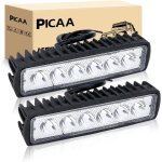 Apex led phare 2pcs 6 pouces 18w projecteur spot longue port�e moto feux de travail lampe 12v hors routevoitur ...