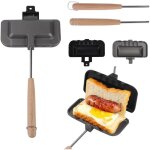 Appareil  - , 3 en 1 machine  sandwich double face, gaufrier, presse  paninis, antiadhsifs sandwich ...