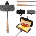 Appareil � - , 3 en 1 machine � sandwich double face, gaufrier, presse � paninis, antiadh�sifs sandwich ...