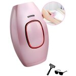 Appareil d'�pilation � lumi�re puls�e (ipl) - noir, blanc et rose - 999 999 flashs + lunettes de soleil ...