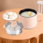 Appareil � fondue electrique portable thermostat r�glable couche panier vapeur rev�tement antiadh�sif ...