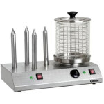 Appareil hot - dogs professionnel - 4 barres � toasts - bartscher