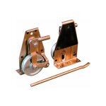 Matisère - coins roulants x2 à levier - roues polyuréthane - mj1000b Matisère - coins roulants x2 à levier - roues polyuréthane - mj1000b