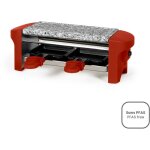 Appareil � raclette 2 personnes 350w rouge - livoo - doc156ro