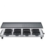 Severin - appareil à raclette 8 personnes 1700w + grill 2375 Severin - appareil à raclette 8 personnes 1700w + grill 2375