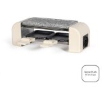 Appareil a raclette connectable - livoo - doc310c - 2 personnes - 450 w - thermostat automatique