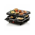 Appareil a raclette domo - grill do9147g 4 personnes