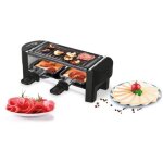Appareil a raclette little balance - juste nous 2 - jusqu'a 2 personnes - plaque grill amovible - 350w ...