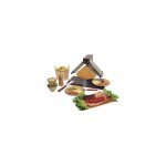 Appareil � raclette louis tellier bron coucke r�glable fromage traditionnelle 900 w brez 01 marron