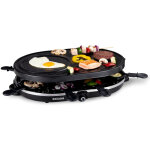 Appareil � raclette multifonction, 1200 w gril raclette, jusqu'� 8 personnes, rev�tement antiadh�sif, ...