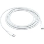 Apple c�ble usb usb 2. 0 usb - c� m�le, connecteur lightning 2. 00 m blanc mw2r3zm / a w755743