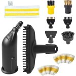 Applicable lot de 11 accessoires pour nettoyeur vapeur k�rcher avec brosse ronde, brosse � joints, brosse ...
