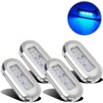 Applicable 4 pcs bateau tanche marine led lumires courtoisie intrieur pont lumire navigation transom ...
