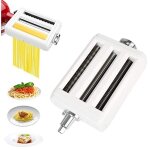 Applicable accessoire pour machine � p�tes en acier inoxydable, rouleau � p�tes et coupe - p�tes pour ...