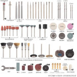 Applicable coffret de 365 accessoires d'outils rotatifs universels, kit d'outils rotatifs pour la sculpture, ...