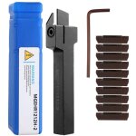 Applicable mgehr1212 - 2 porte - outil de rainurage externe 12x100mm avec inserts en carbure outil de ...