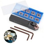 Applicable porte - outils de tournage mcsnl1616h12 avec 10 inserts cnmg120408 - ma vp15tf et 2 cl�s, ...