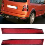 Applicable au r�flecteur de feu de pare - chocs arri�re volkswagen touran 06 - 10 1t0945105a 1t0945106a ...
