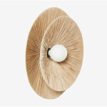 Applique aislin en raphia �50 cm sklum naturel