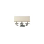 Mantra - applique, applique chrome akira 3l crème en metal Mantra - applique, applique chrome akira 3l crème en metal