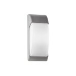 Applique espelta 1xe27 gris gris ip65 polycarbonate 32x12, 9x13 cm