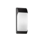 Applique espelta outdoor 1xe27 noir ip65 polycarbonate 32x12, 9x13 cm