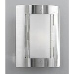 Applique d'extérieur arrondie en inox Applique d'extérieur arrondie en inox