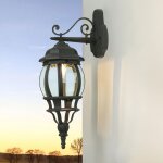 Licht - erlebnisse - applique d'ext�rieur brest anthracite au design en forme de lanterne dans le style ...