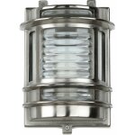 Applique d'ext�rieur gracia en laiton couleur chrome en forme de lanterne dans le style rustique h:22cm ...