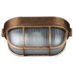 Applique d'ext�rieur lampe murale industrielle r�tro lampe de bateau ovale hublot lampe, elliptique plafonnier ...