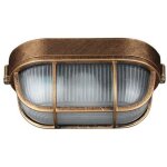 Applique d'ext�rieur lampe murale industrielle r�tro lampe de bateau ovale hublot lampe, elliptique plafonnier ...